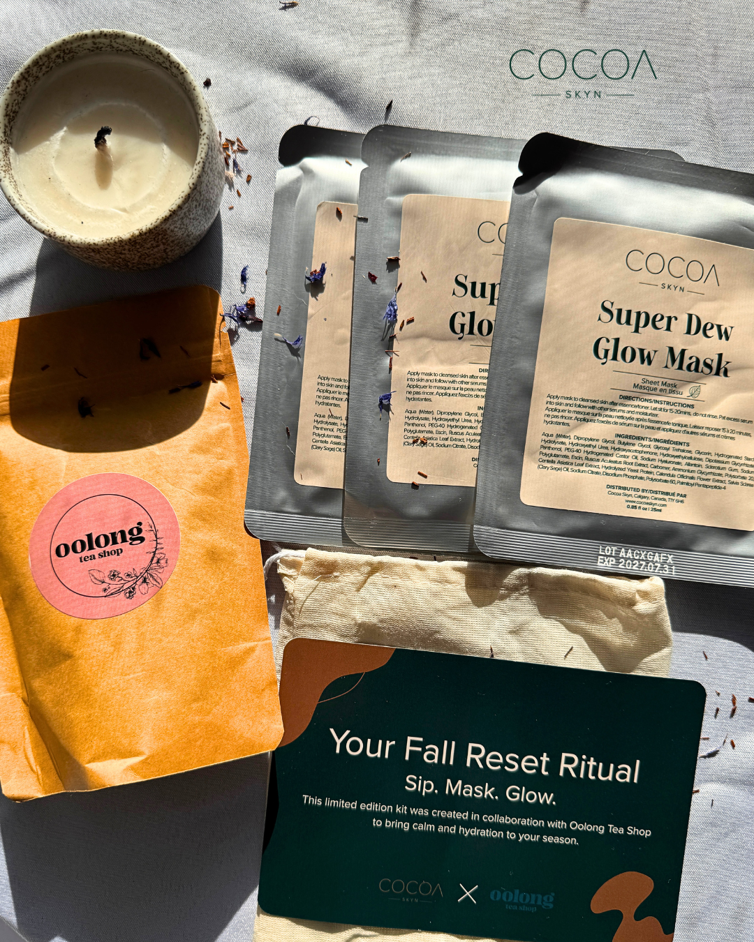 Limited Edition Fall Reset Kit - Cocoa Skyn x Oolong Tea Shop