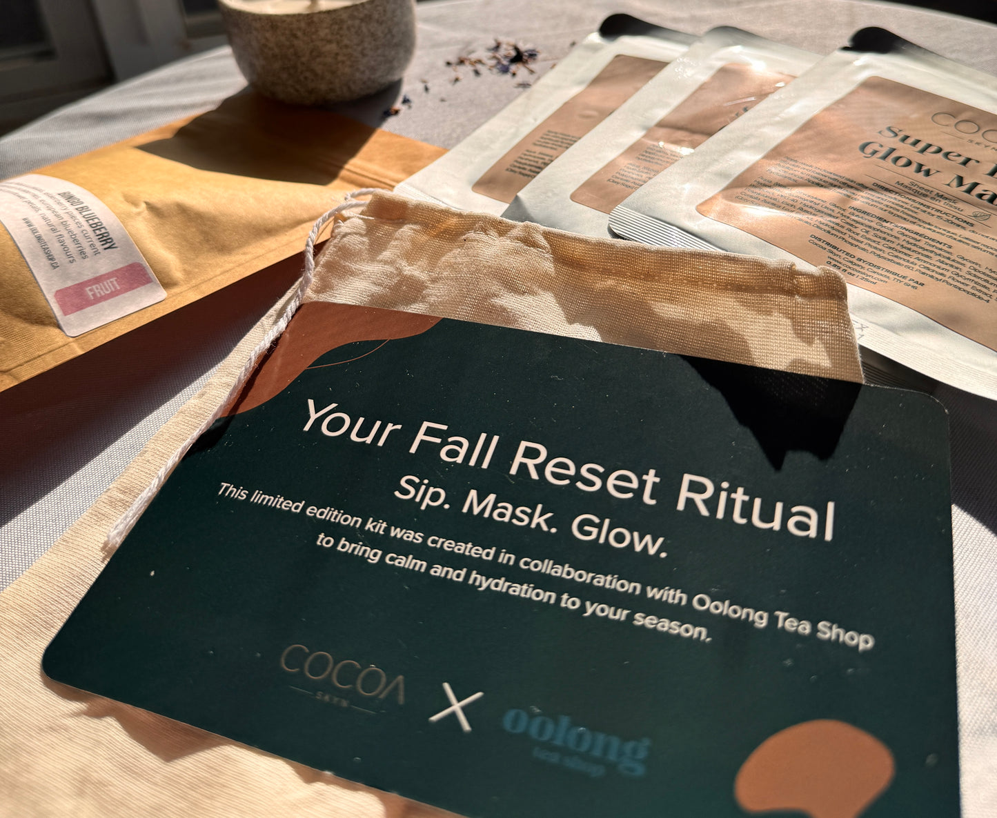 Limited Edition Fall Reset Kit - Cocoa Skyn x Oolong Tea Shop